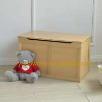 Storage wooden toy box